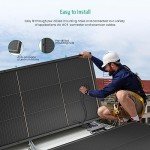 FivstaSola 200W Bifacial Monocrystalline Solar Panel