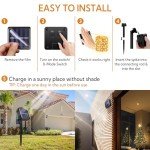 Cuorung 4 Pack Solar String Lights for Outside, 400LED 160FT Bright Solar Lights Outdoor Waterproof, Copper Wire with 8 Modes Fairy Lights for Tree Garden Party Wedding Halloween Decor (Warm White)