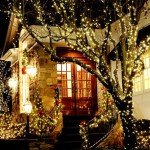Solar String Lights for Outside, 2 Pack 100 Led Solar Christmas Lights Outdoor Waterproof 100ft Solar Fairy Lights 8 Lighting Mode Solar String Lights Idea for Garden,Courtyards,Trees(Warm White)