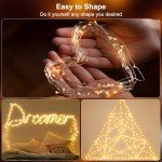 4 Pack Solar Fairy Lights 131.2Ft 400 LED, Outdoor Twinkle Lights with 8 Modes, Waterproof Silver Wire String Lights for Garden Patio Party Weding Decorations (Warm White)