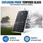 400W Bifacial Solar Panels for Off-Grid Power