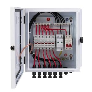 Elnuimex 6 String Solar Combiner Box with Breaker