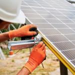 10 Pack Adjustable Solar Panel End Clamps