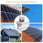 Anbte Solar Panel Mounting Bracket Kit - 6 Pcs