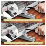 Anbte Solar Panel Mounting Bracket Kit - 6 Pcs