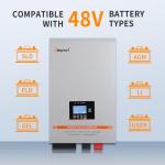 6000W 48V Hybrid Solar Inverter with MPPT Controller