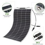 200W Flexible Monocrystalline Solar Panel for Off-Grid