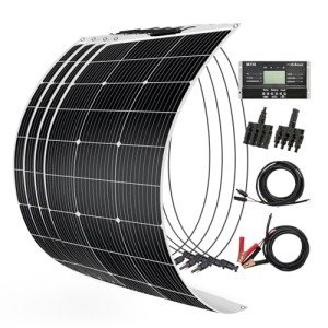DOKIO 400W Flexible Solar Panel Kit for RVs