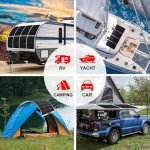 DOKIO 400W Flexible Solar Panel Kit for RVs