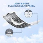 300W Flexible Solar Panel for RVs and Campers