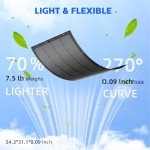200W Bendable Solar Panel for Camping and RVs