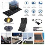 400W Flexible Solar Panel Kit with Controller