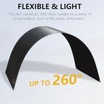 100W Flexible Monocrystalline Solar Panel - Lightweight & Bendable