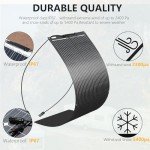 100W Flexible Monocrystalline Solar Panel - Lightweight & Bendable