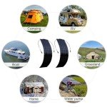 400W Flexible Solar Panel Kit with Controller