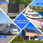 200W Bendable Solar Panel for Camping and RVs