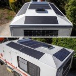 Lensun 55W Flexible Black Solar Panel for RVs