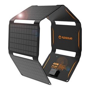 FlexSolar 40W Portable Solar Charger for Devices
