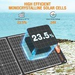 200W Portable Solar Panel Kit for Off-Grid Use