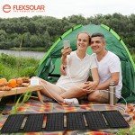 FlexSolar 40W Portable Solar Charger for Devices