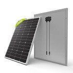 120W 24V High-Efficiency Monocrystalline Solar Panel