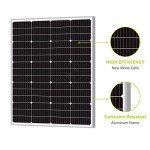 120W 24V High-Efficiency Monocrystalline Solar Panel