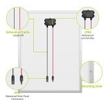 120W 24V High-Efficiency Monocrystalline Solar Panel