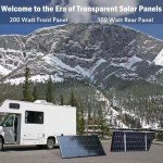 JJN 400W Bifacial Monocrystalline Solar Panel Set