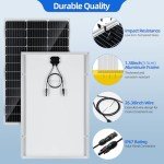 100W Monocrystalline Solar Panel for Off-Grid Use