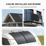 EF ECOFLOW 100W Flexible Waterproof Solar Panel
