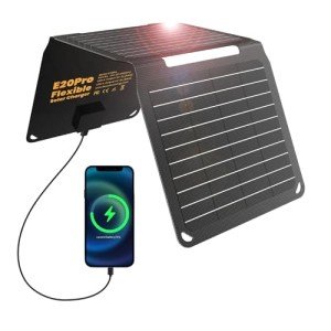 20W Portable Folding Solar Panel Charger