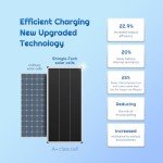 200W Monocrystalline Solar Panel for RVs & Off-Grid