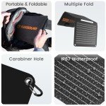 20W Portable Folding Solar Panel Charger