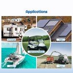 200W Monocrystalline Solar Panel for RVs & Off-Grid
