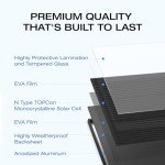 EF ECOFLOW 175W Waterproof Solar Panel for RVs