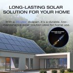 EF ECOFLOW 175W Waterproof Solar Panel for RVs