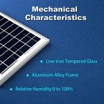 ACOPOWER 15W Polycrystalline Solar Panel for Charging