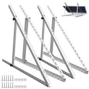 Adjustable Solar Panel Tilt Mount Brackets - 2 Sets