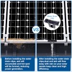 Solar Panel Mounting Bracket Kit - 10 Pieces