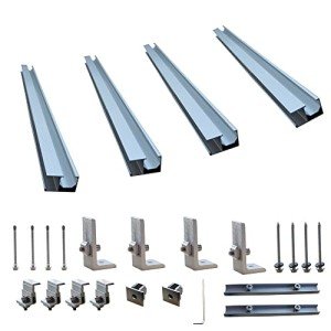 Solar Panel Roof Mount Bracket Kit for Sloped Roof