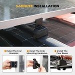 BougeRV Solar Panel Mounting Kit for Cars