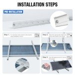 ECO-WORTHY Adjustable Solar Panel Mounting Brackets