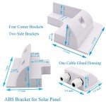 Solar Panel Mounting Bracket Kit - 7 Pieces