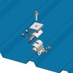 10 MageBracket R-Panel Metal Roof Mounting Clamps