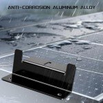 Solar Panel Mounting Z Brackets - 2 Sets