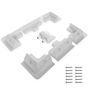 RV Solar Panel Mounting Bracket Kit (7 Pieces)