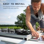 Solar Panel Mounting Z Brackets - 2 Sets