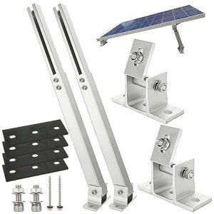 Adjustable Aluminum Solar Panel Tilt Mount Brackets