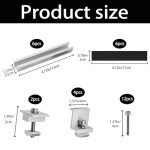 Solar Panel Mounting Bracket Set - 6 Pieces
