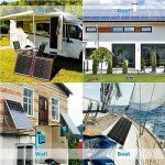 Adjustable Solar Panel Tilt Mount Brackets - Silver